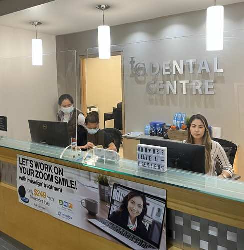 Front Desk Team at LG Dental Centre