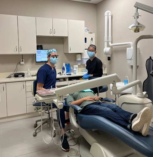 LG Dental Center office sign